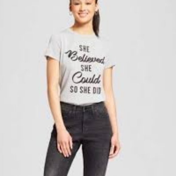 She Believed She Could So She Did Graphic T XXL - Picture 1 of 4